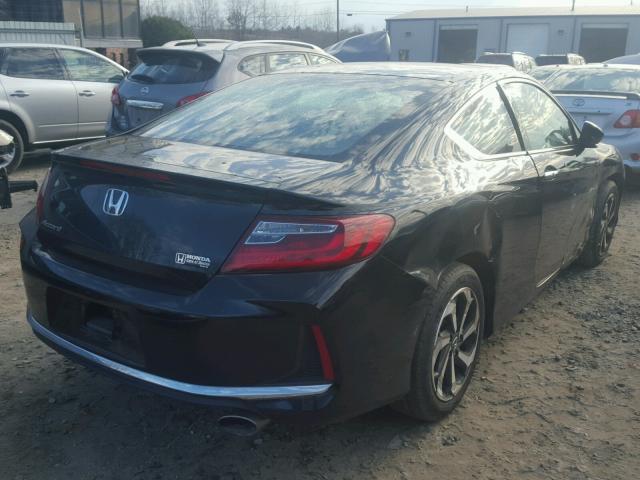 1HGCT1B35GA000325 - 2016 HONDA ACCORD LX- BLACK photo 4