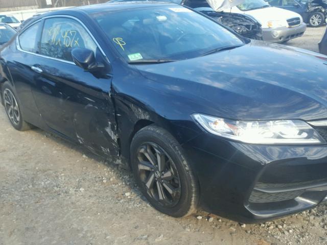 1HGCT1B35GA000325 - 2016 HONDA ACCORD LX- BLACK photo 9