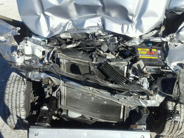 5TFLU4EN6EX096373 - 2014 TOYOTA TACOMA DOU SILVER photo 7