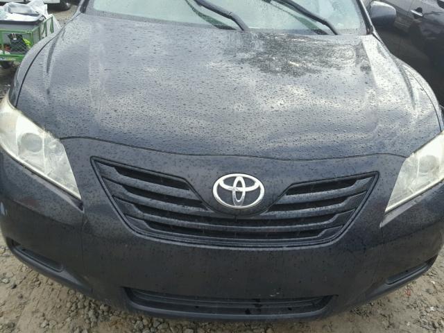 4T1BE46K68U775994 - 2008 TOYOTA CAMRY CE BLACK photo 7