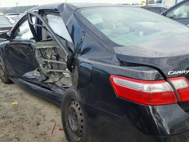 4T1BE46K68U775994 - 2008 TOYOTA CAMRY CE BLACK photo 9