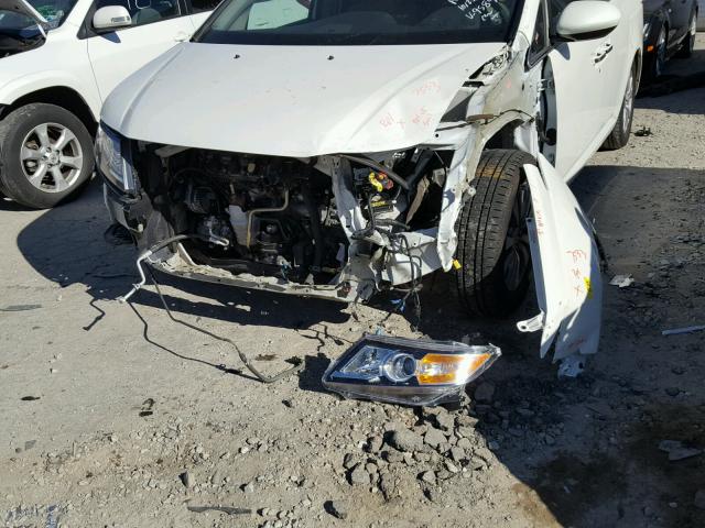 5FNRL5H62EB049584 - 2014 HONDA ODYSSEY EX WHITE photo 9