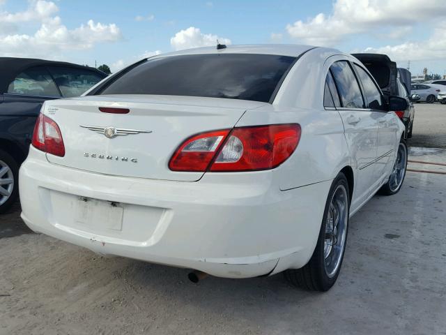 1C3LC46K18N151825 - 2008 CHRYSLER SEBRING LX WHITE photo 4