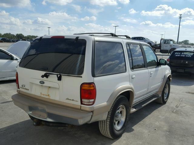 1FMZU35P4XZB81060 - 1999 FORD EXPLORER WHITE photo 4