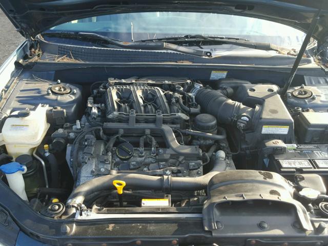 5NPEU46F56H010483 - 2006 HYUNDAI SONATA GLS BLUE photo 7