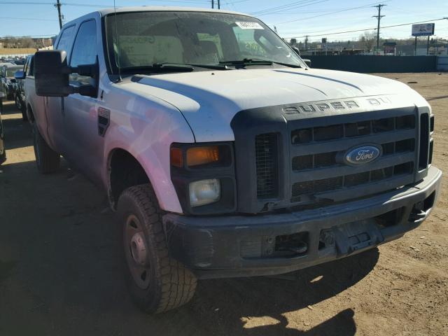 1FTSW21Y48EB77267 - 2008 FORD F250 SUPER WHITE photo 1