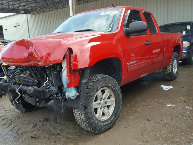 1GTR1VE00DZ301573 - 2013 GMC SIERRA C15 RED photo 1