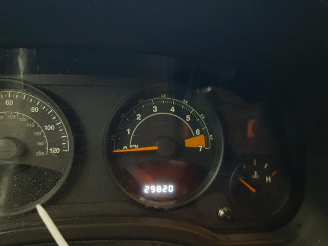 1C4NJDBB2GD542664 - 2016 JEEP COMPASS SP წითელი ფოტო 8