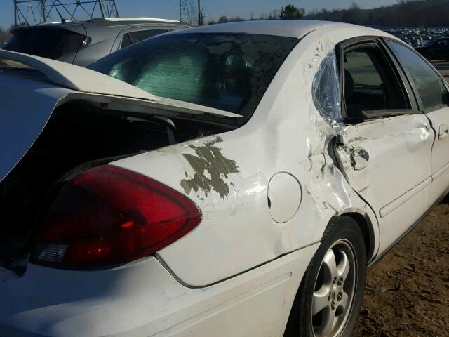 1FAFP53225A262125 - 2005 FORD TAURUS SE WHITE photo 9