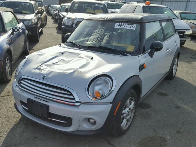 WMWZF3C50DT491492 - 2013 MINI COOPER CLU SILVER photo 2