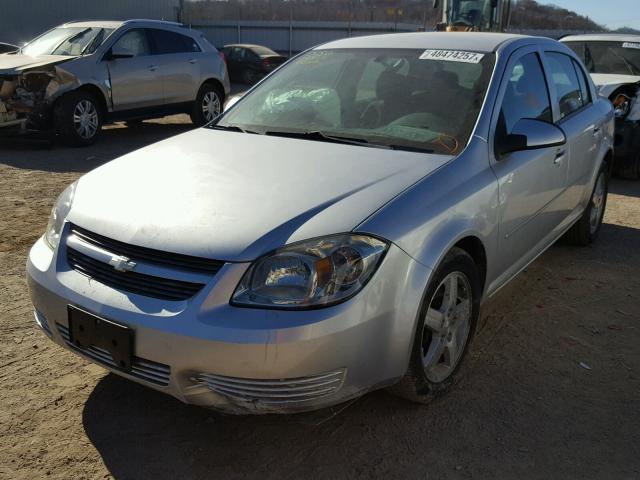 1G1AF5F53A7122176 - 2010 CHEVROLET COBALT 2LT SILVER photo 2