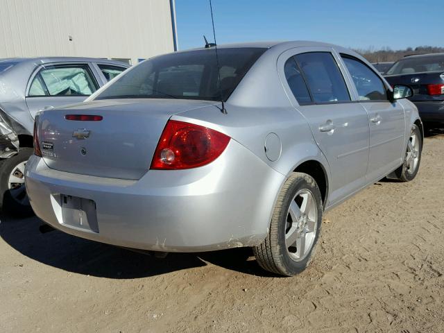 1G1AF5F53A7122176 - 2010 CHEVROLET COBALT 2LT SILVER photo 4