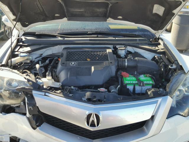 5J8TB2H5XBA006132 - 2011 ACURA RDX TECHNO WHITE photo 7