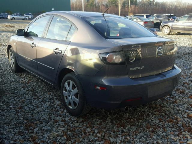 JM1BK12F281833511 - 2008 MAZDA 3 I BLUE photo 3