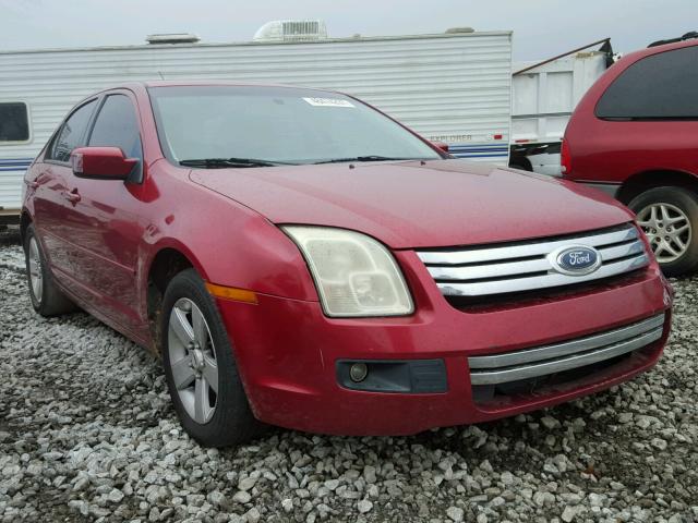 3FAHP07Z17R217303 - 2007 FORD FUSION SE RED photo 1