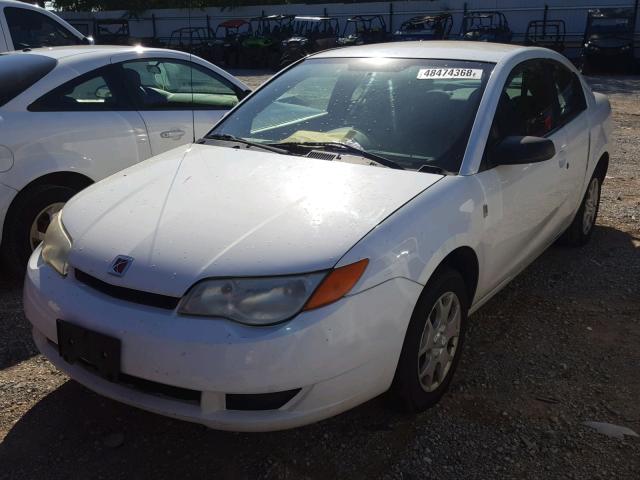 1G8AN12F94Z154277 - 2004 SATURN ION LEVEL WHITE photo 2