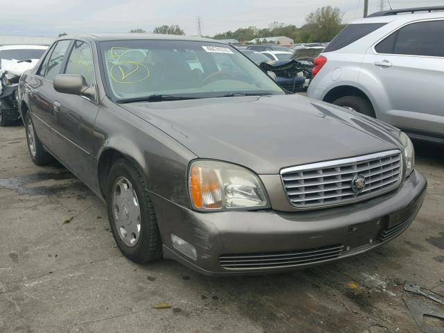 1G6KE57Y6YU238879 - 2000 CADILLAC DEVILLE DH BROWN photo 1