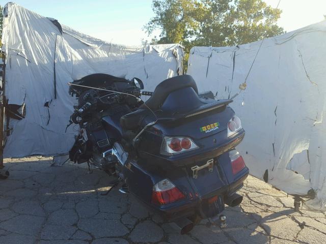 1HFSC47L27A607101 - 2007 HONDA GL1800 BLUE photo 3