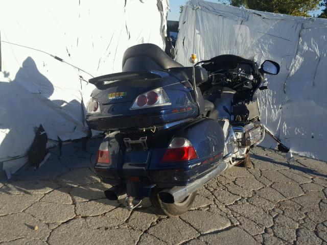 1HFSC47L27A607101 - 2007 HONDA GL1800 BLUE photo 4