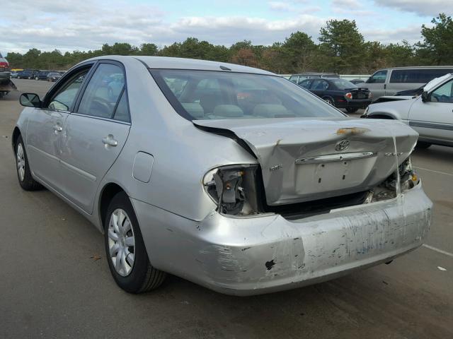 4T1BE32K86U151143 - 2006 TOYOTA CAMRY LE SILVER photo 3