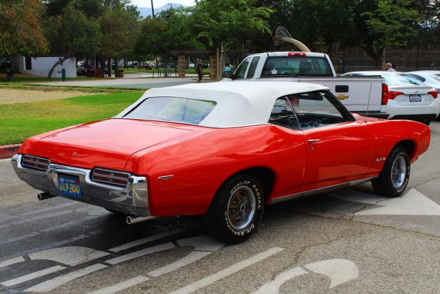 242679B144199 - 1969 PONTIAC GTO RED photo 3