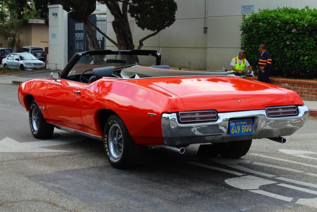 242679B144199 - 1969 PONTIAC GTO RED photo 4