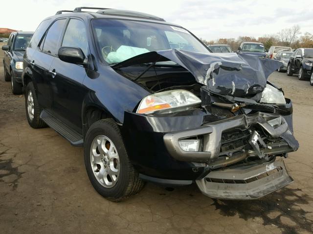 2HNYD18601H544513 - 2001 ACURA MDX TOURIN BLACK photo 1