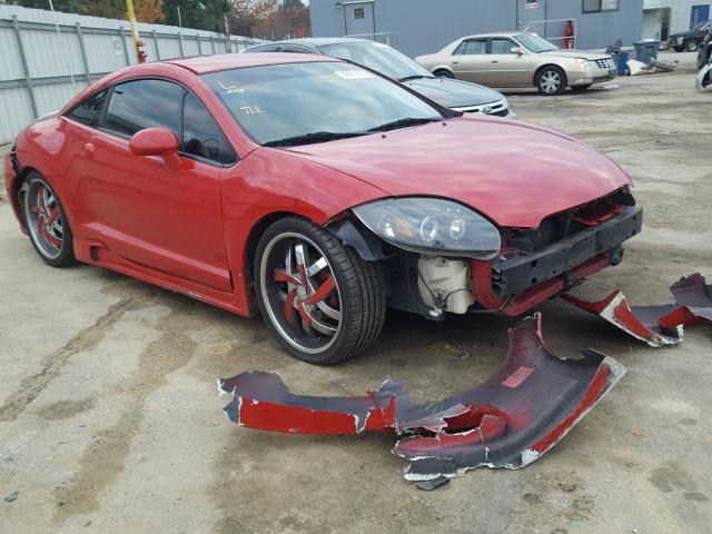 4A3AK24F37E056937 - 2007 MITSUBISHI ECLIPSE GS RED photo 1