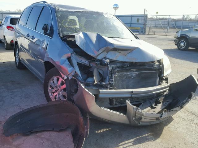 5FNRL3H47AB066586 - 2010 HONDA ODYSSEY EX SILVER photo 1