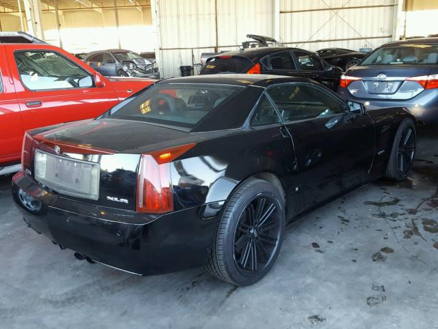 1G6YV36A975601476 - 2007 CADILLAC XLR BLACK photo 4