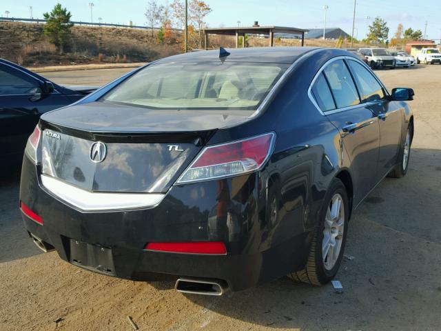 19UUA86549A023189 - 2009 ACURA TL BLACK photo 4