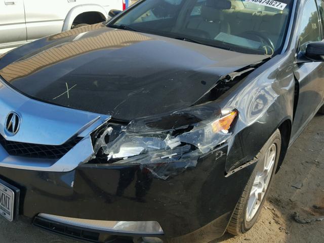 19UUA86549A023189 - 2009 ACURA TL BLACK photo 9