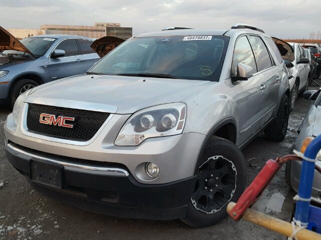 1GKER23708J297068 - 2008 GMC ACADIA SLT SILVER photo 2