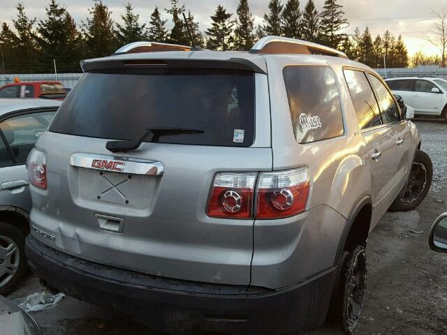 1GKER23708J297068 - 2008 GMC ACADIA SLT ვერცხლისფერი ფოტო 4