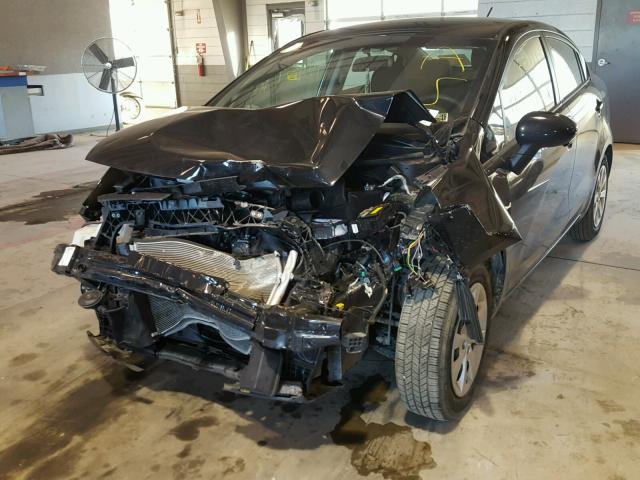 KNADM4A3XH6015956 - 2017 KIA RIO LX Սև լուսանկար 2