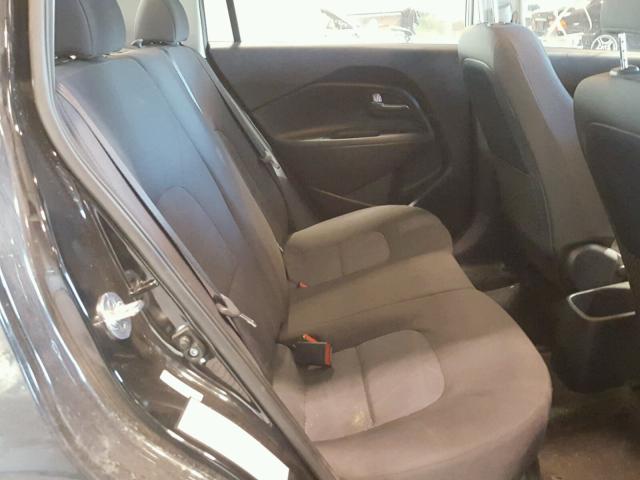 KNADM4A3XH6015956 - 2017 KIA RIO LX Սև լուսանկար 6