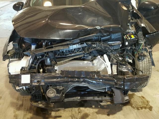 KNADM4A3XH6015956 - 2017 KIA RIO LX Սև լուսանկար 7
