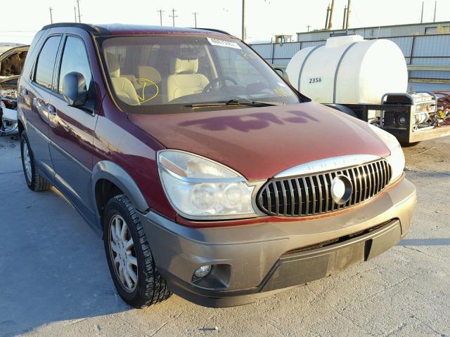 3G5DA03E45S514463 - 2005 BUICK RENDEZVOUS RED photo 1