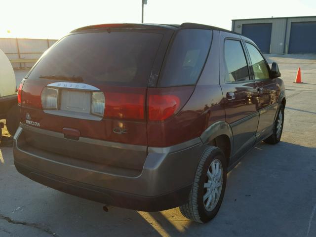 3G5DA03E45S514463 - 2005 BUICK RENDEZVOUS RED photo 4