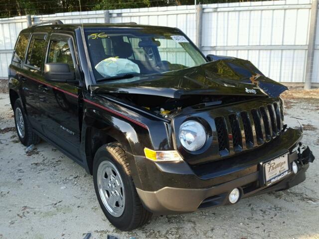 1C4NJPBA6ED545086 - 2014 JEEP PATRIOT SP BLACK photo 1