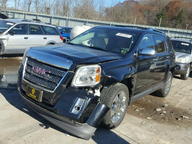 2CTFLHEY4A6243418 - 2010 GMC TERRAIN SL BLACK photo 2