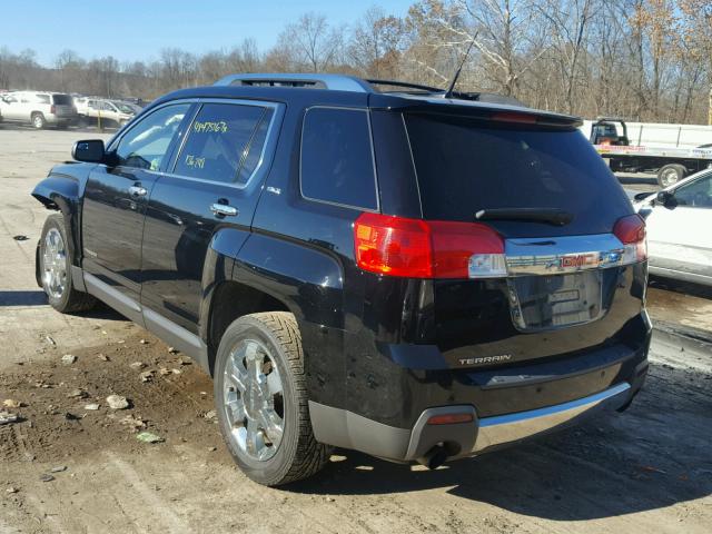 2CTFLHEY4A6243418 - 2010 GMC TERRAIN SL BLACK photo 3