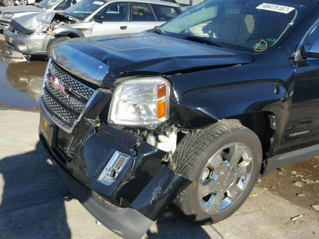 2CTFLHEY4A6243418 - 2010 GMC TERRAIN SL BLACK photo 9