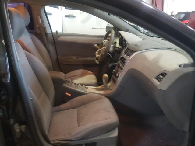 1G1ZC5E09AF179702 - 2010 CHEVROLET MALIBU 1LT BLACK photo 5