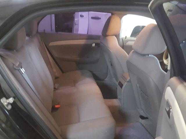 1G1ZC5E09AF179702 - 2010 CHEVROLET MALIBU 1LT BLACK photo 6