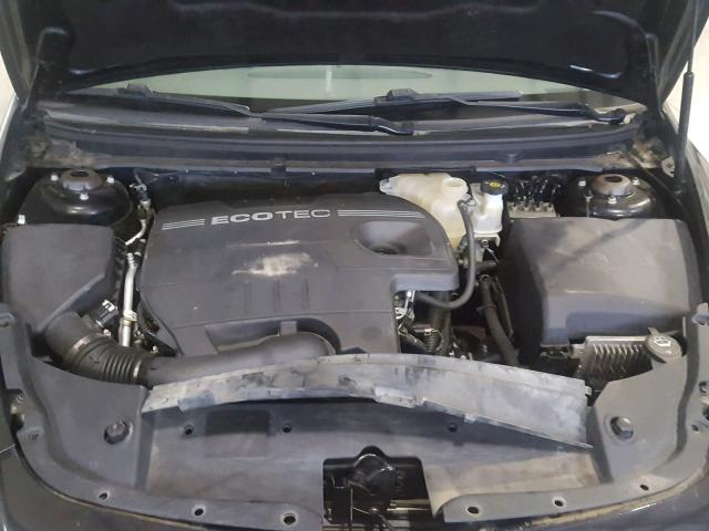 1G1ZC5E09AF179702 - 2010 CHEVROLET MALIBU 1LT BLACK photo 7