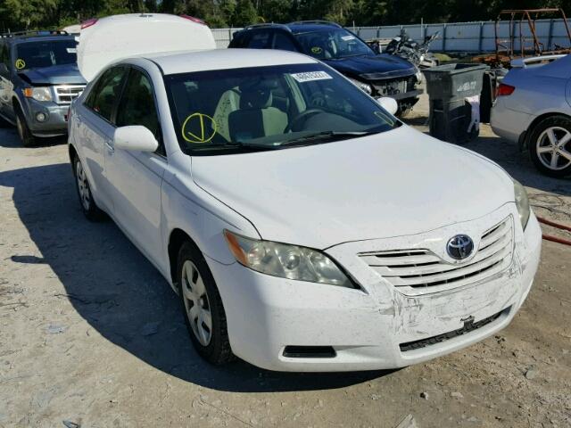 4T1BE46K39U832282 - 2009 TOYOTA CAMRY BASE WHITE photo 1