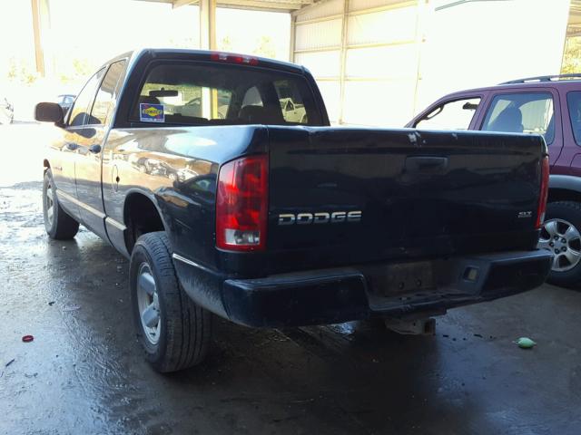 1D7HA18N93J596803 - 2003 DODGE RAM 1500 S BLACK photo 3