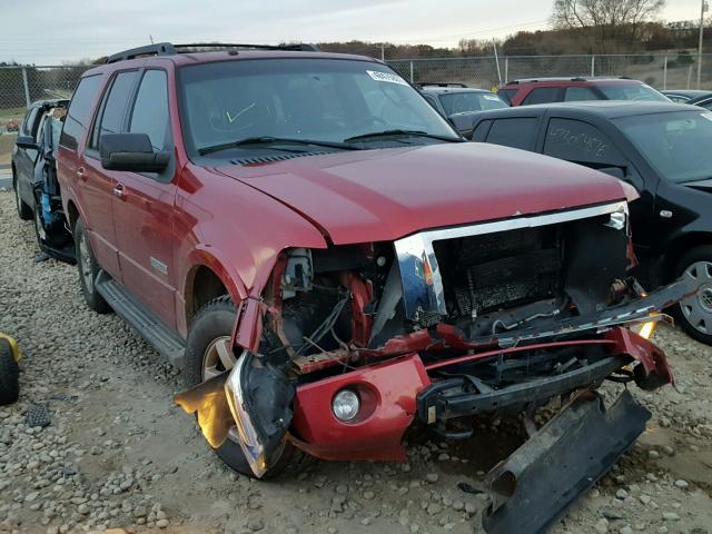 1FMFU16508LA34999 - 2008 FORD EXPEDITION RED photo 1