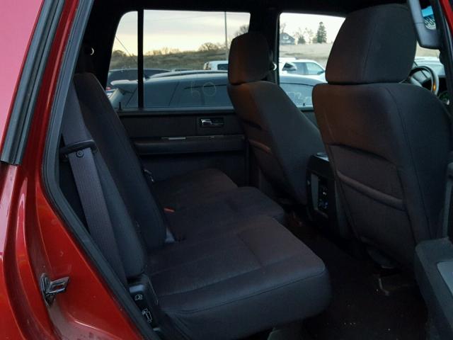 1FMFU16508LA34999 - 2008 FORD EXPEDITION RED photo 6